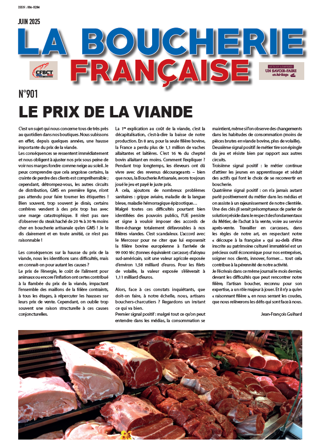 JOURNAL DU MOIS DE JUIN 2025