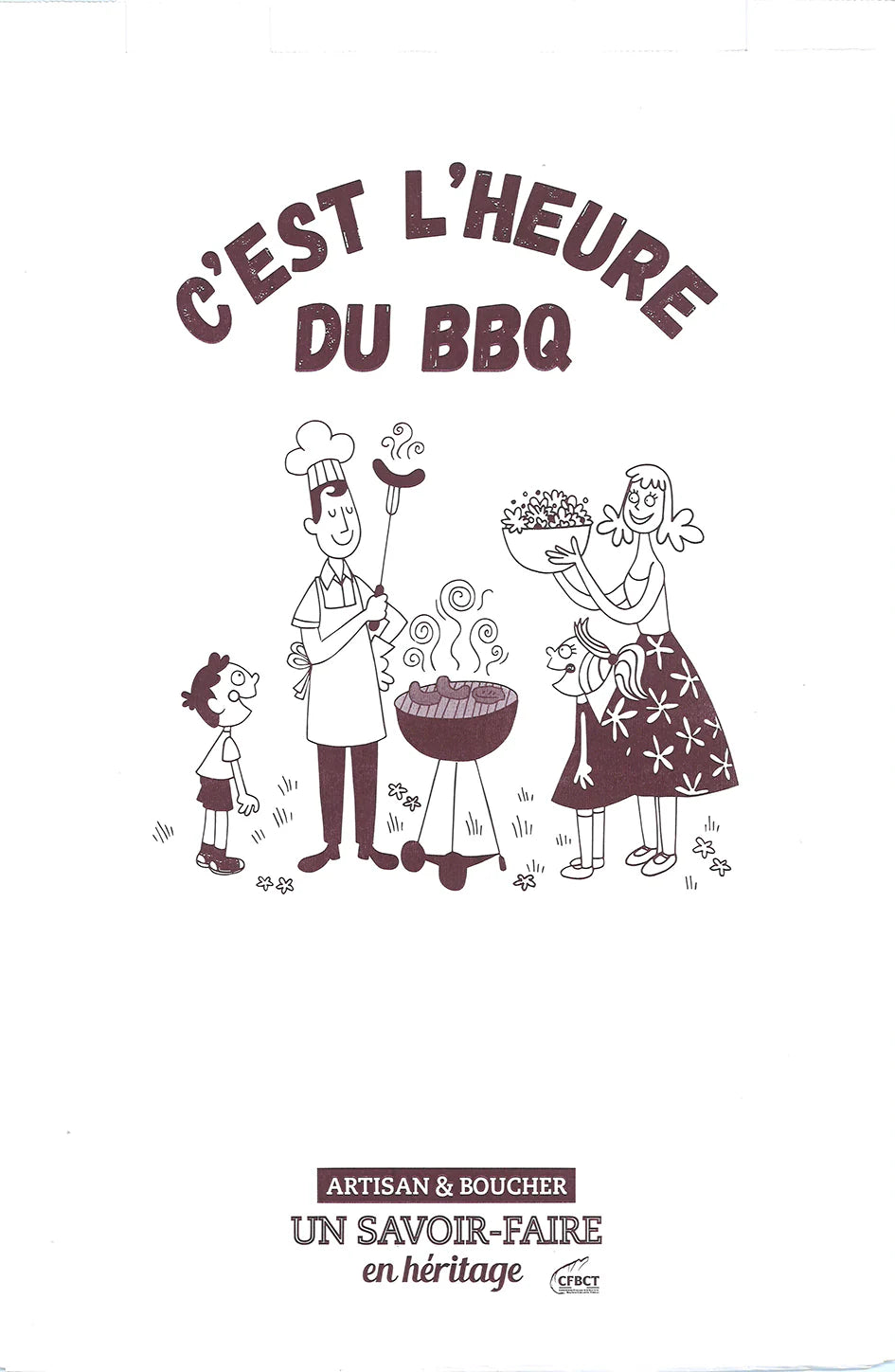 POCHETTE BARBECUE THERMOSOUDABLE - CARTON DE 500 POCHETTES