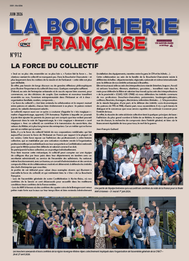 JOURNAL DU MOIS DE JUIN 2026