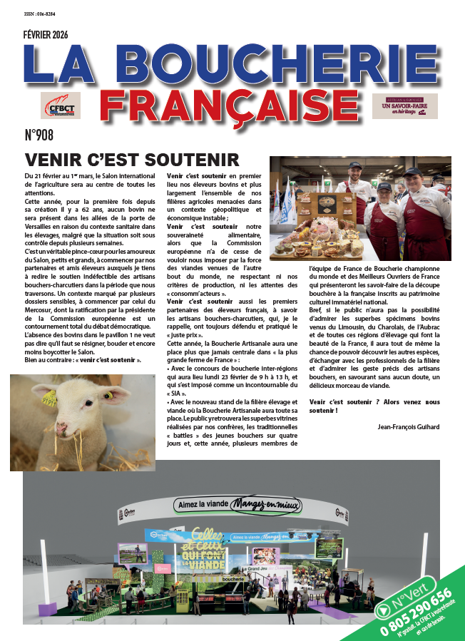 JOURNAL DU MOIS DE FÉVRIER 2026