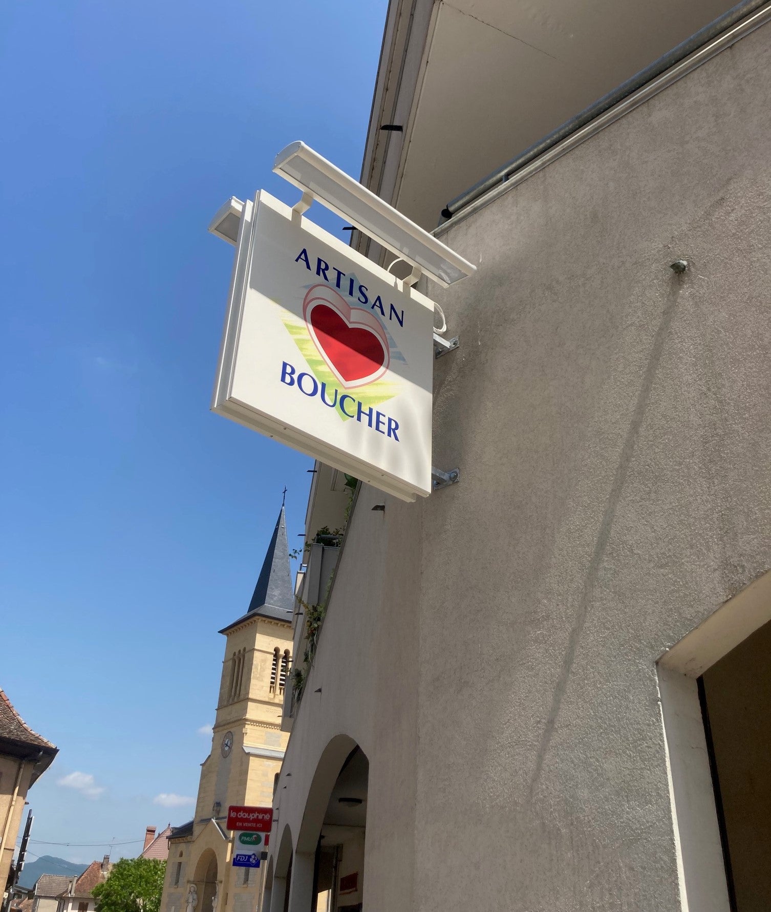 ENSEIGNE ARTISAN BOUCHER