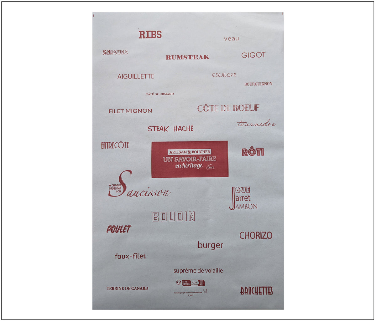 Papier enduit 1 face