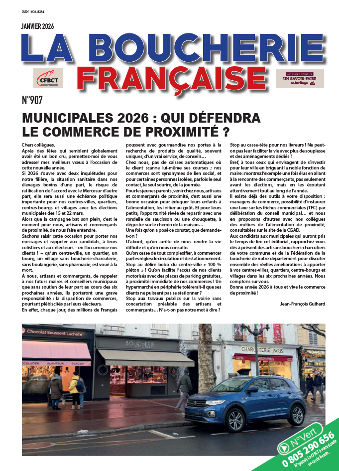 JOURNAL DU MOIS DE JANVIER 2026