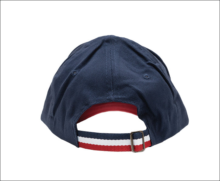 CASQUETTE BLEUE 100% COTON - VISIÈRE SANDWICH