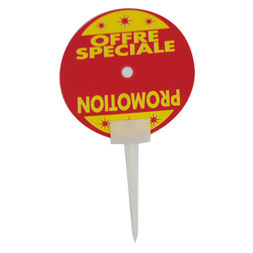 SACHETS DE 25 PIQUES PLASTIQUES