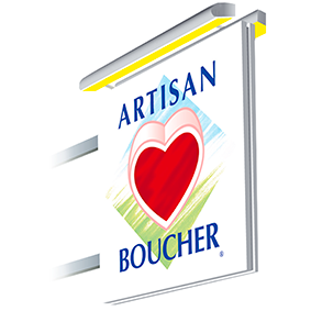 ENSEIGNE ARTISAN BOUCHER