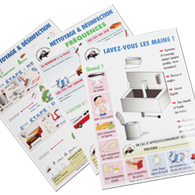 JEU(X) DE 3 AFFICHES *GUIDES*