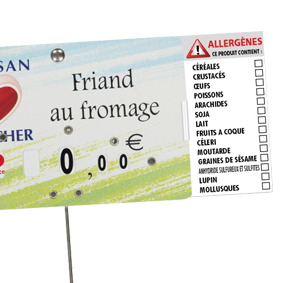 PAQUET(S) DE 10 GRIPPERS ALLERGÈNES