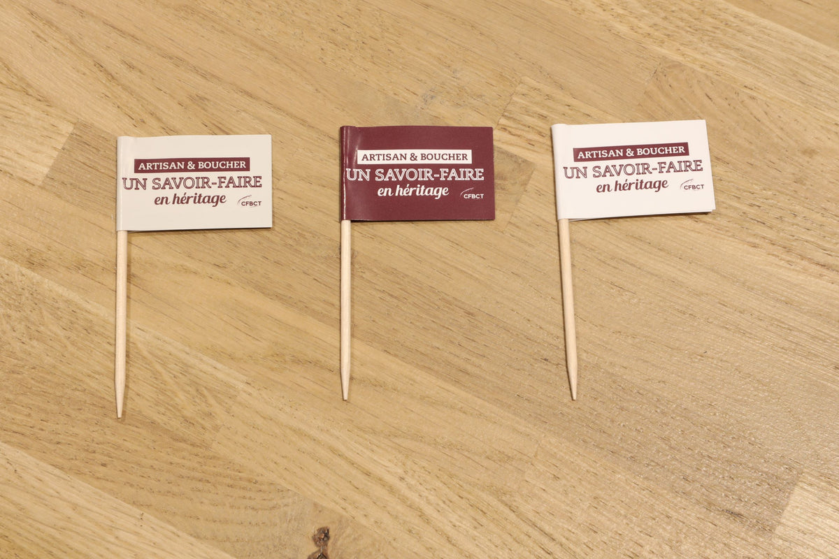 PIQUES APÉRO BLANC X 50