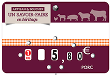 JEU(X) DE 10 ETIQ. NEUTRES HERITAGE PORC